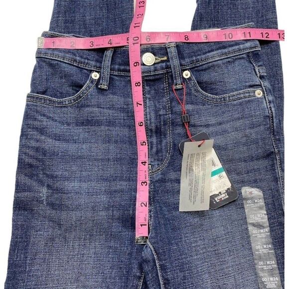 Tommy Hilfiger High Rise Jean Jeggings Women's‎ 24 Blue Slimming Pockets Stretch - Picture 6 of 16